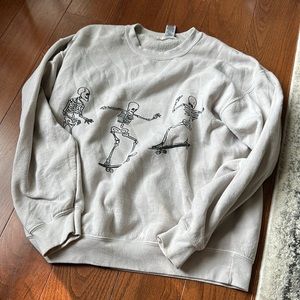 Skull crewneck